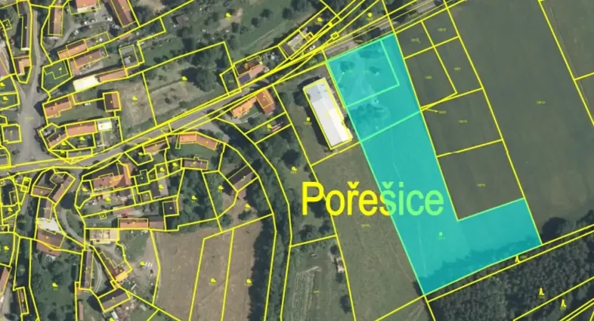 Prodej komerčního pozemku, Vysoký Chlumec, 9213 m2