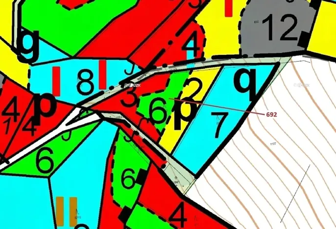 Dražba lesa, Kuřimany, 2947 m2