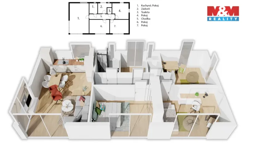 Prodej rodinného domu, Staré Buky - Prostřední Staré Buky, 89 m2