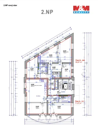 Prodej bytu 3+1, Praha - Hlubočepy, Pod třešněmi, 68 m2
