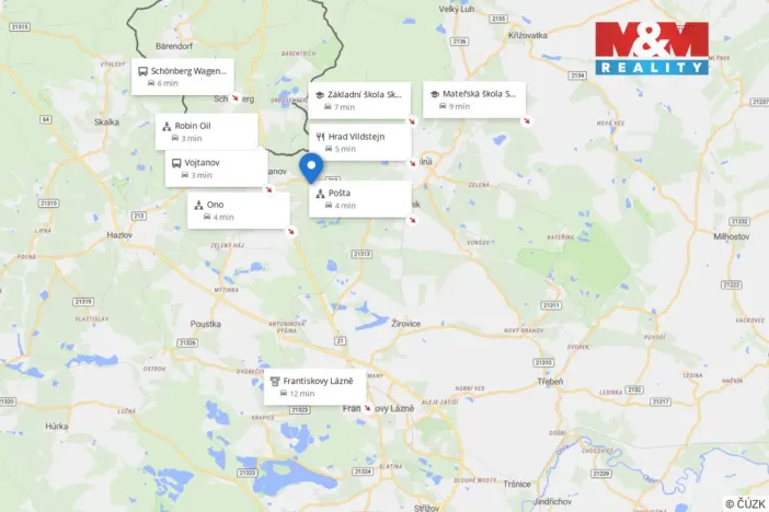 Prodej bytu 3+1, Vojtanov, Nádražní čtvrť, 83 m2