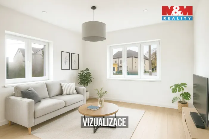 Prodej bytu 2+1, Újezd pod Troskami, 65 m2