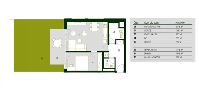 Prodej bytu 2+kk, Praha - Vršovice, Archangelská, 97 m2