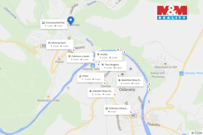 Prodej rodinného domu, Oslavany, Růžová, 87 m2