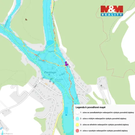 Prodej pozemku pro bydlení, Perštejn, 876 m2