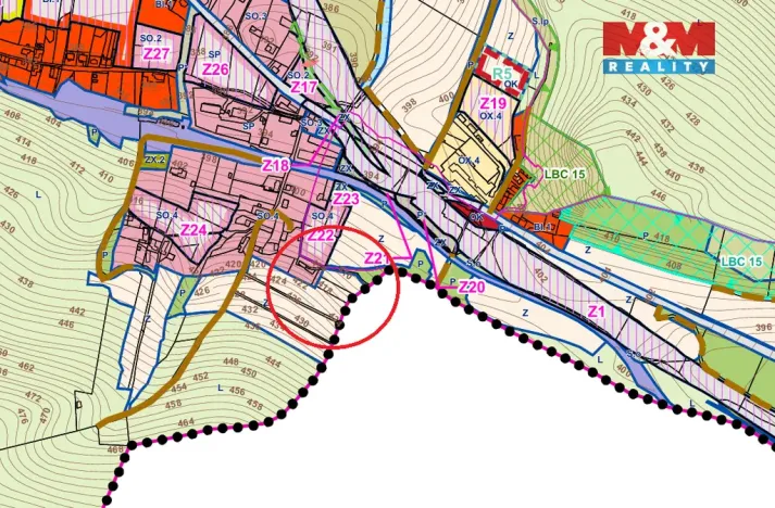 Prodej zahrady, Lubenec, 1288 m2