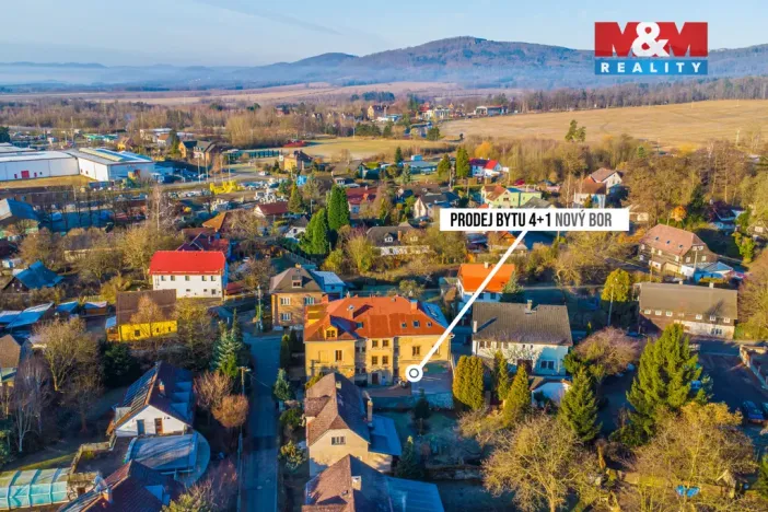 Prodej bytu 3+1, Nový Bor - Arnultovice, Gen. Svobody, 183 m2