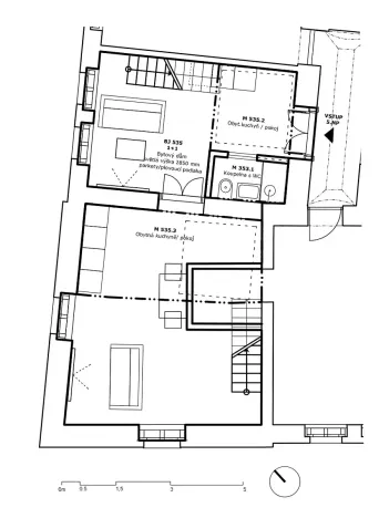 Prodej bytu 2+kk, Praha - Nové Město, Sokolská, 46 m2