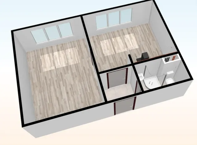 Pronájem bytu 1+1, Teplice, Bratislavská, 41 m2