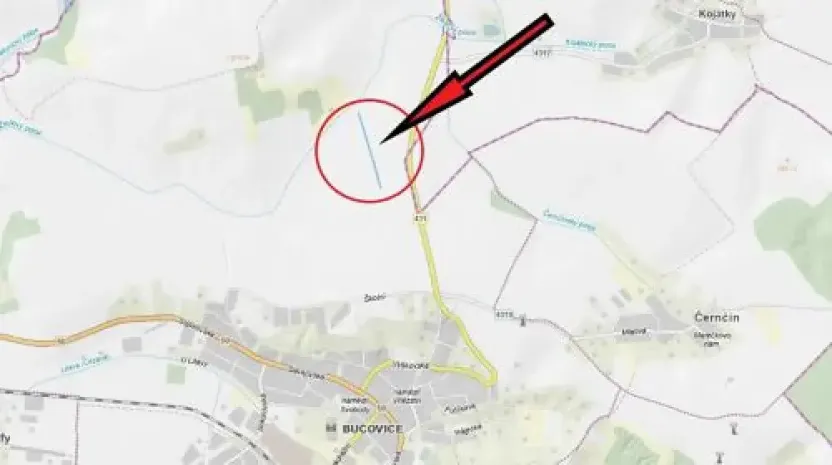 Prodej podílu pole, Bučovice, 913 m2