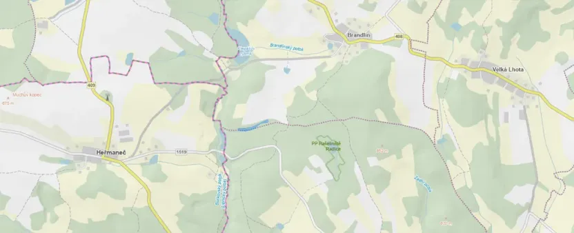 Prodej pozemku, Volfířov - Brandlín, 5958 m2