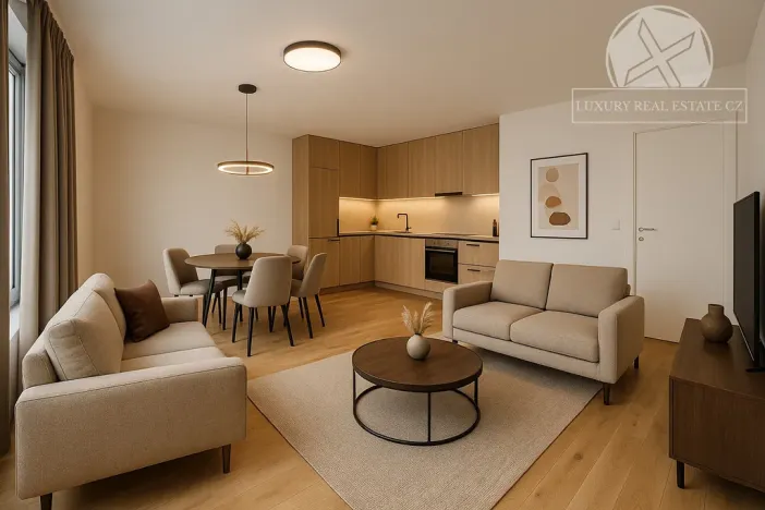 Prodej bytu 2+kk, Praha - Vysočany, V Předním Hloubětíně, 57 m2