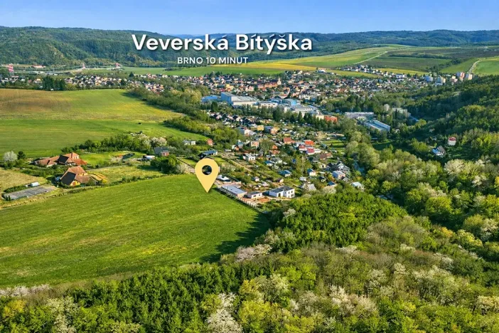 Prodej podílu pozemku, Veverská Bítýška, M. Kudeříkové, 6811 m2