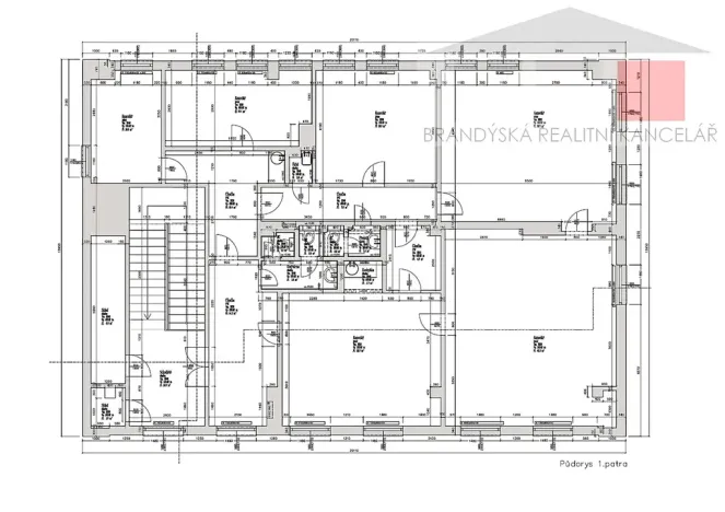 Prodej obchodního prostoru, Brandýs nad Labem-Stará Boleslav, Lipová, 600 m2