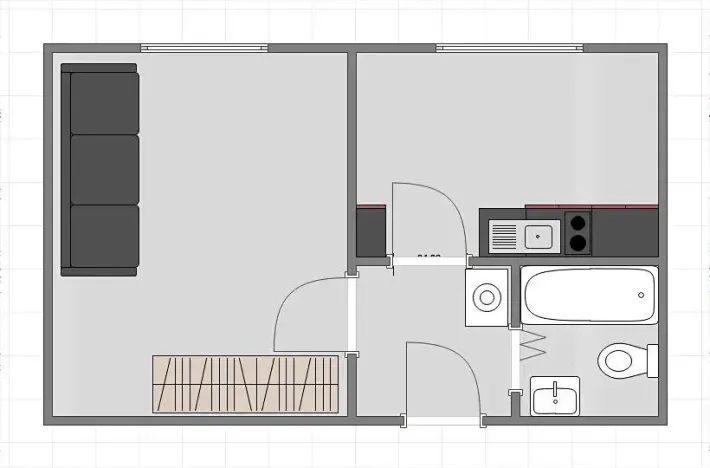 Prodej bytu 1+1, Slaný, Mírová, 27 m2