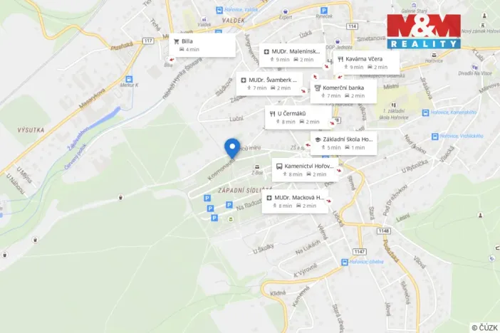 Prodej bytu 2+kk, Hořovice, Kosmonautů, 70 m2