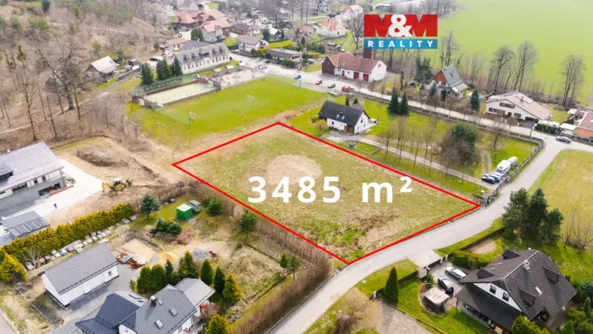 Prodej pozemku pro bydlení, Malenovice, 3485 m2