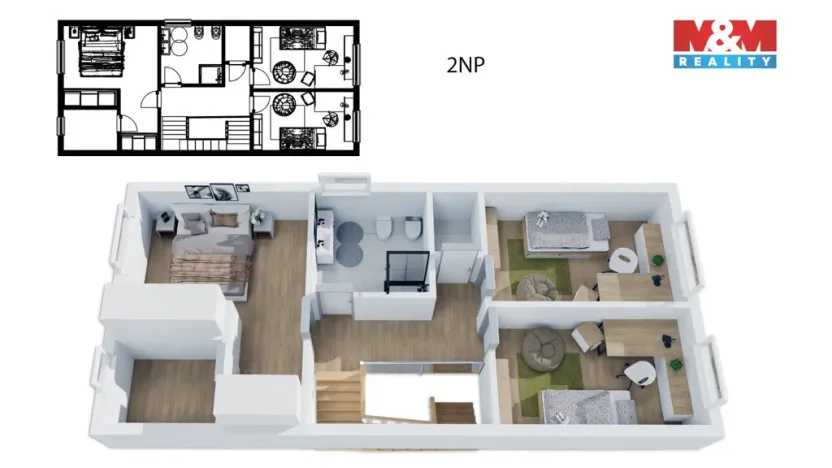 Prodej rodinného domu, Srch, 128 m2