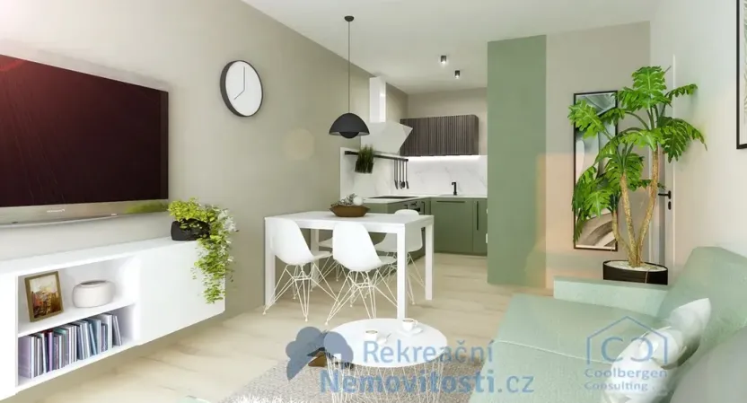 Prodej bytu 2+kk, Teplice, Trnovanská, 47 m2