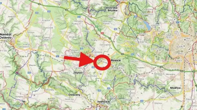 Prodej pole, Rosice, 1316 m2