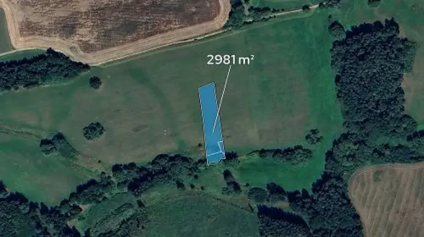 Prodej podílu pole, Kostelec nad Vltavou, 1490 m2