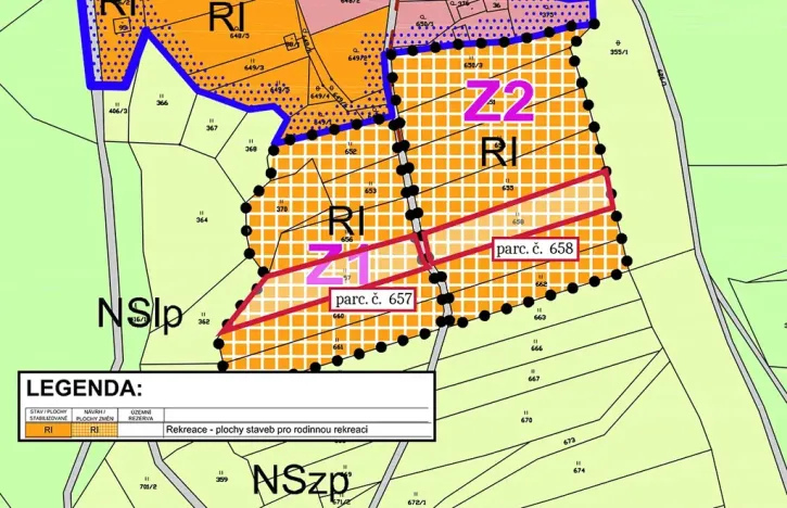 Prodej louky, Městečko Trnávka, 2647 m2