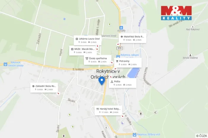 Pronájem bytu 1+1, Rokytnice v Orlických horách, U Nádraží, 41 m2