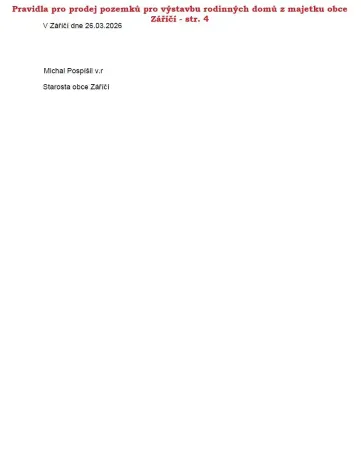 Prodej pozemku pro bydlení, Záříčí, 811 m2