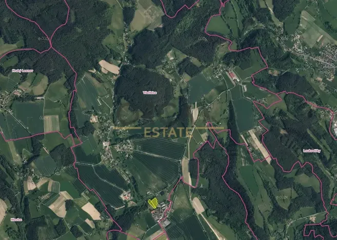 Prodej louky, Všelibice, 11160 m2