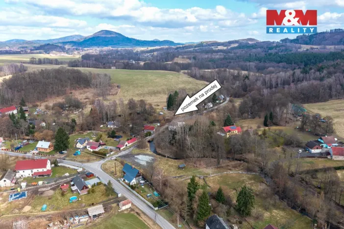 Prodej pozemku pro bydlení, Cvikov - Lindava, 4453 m2