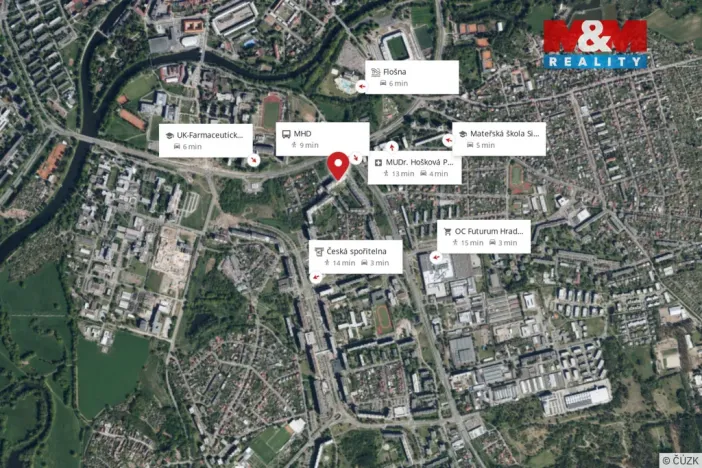 Prodej bytu 2+1, Hradec Králové - Nový Hradec Králové, Durychova, 84 m2