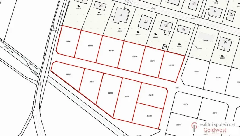 Prodej pozemku, Rožďalovice, 826 m2