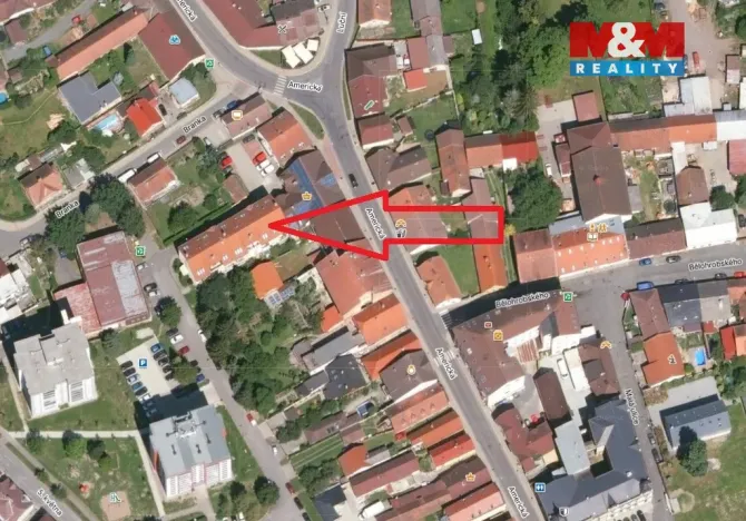 Pronájem bytu 2+kk, Blovice, Americká, 52 m2