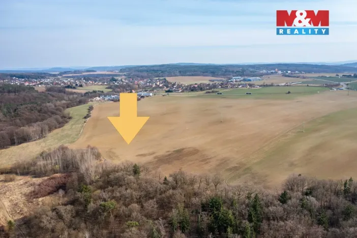 Prodej pole, Plzeň - Božkov, 14072 m2