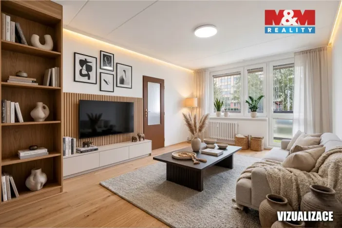 Prodej bytu 3+1, Praha - Chodov, Láskova, 74 m2