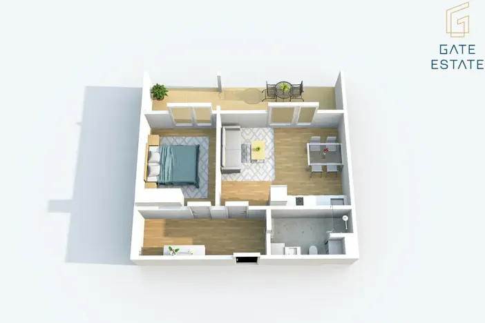 Prodej bytu 2+kk, Všechovice, 45 m2