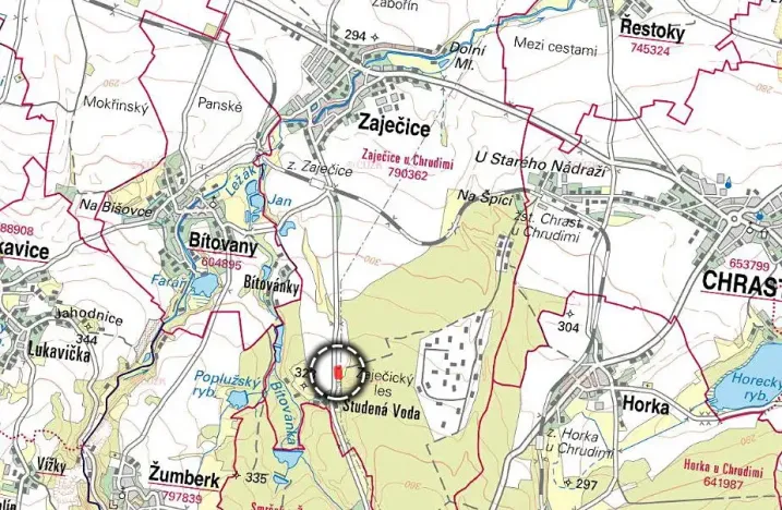 Prodej pozemku pro bydlení, Zaječice, 3393 m2