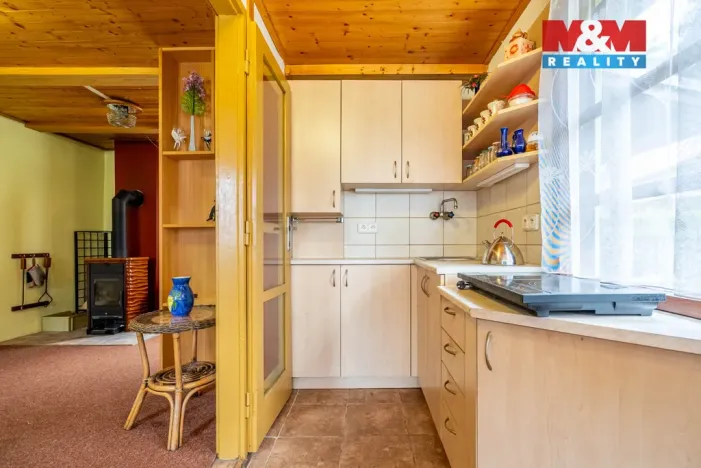 Prodej chaty, Jesenice, U Velkého rybníka, 27 m2