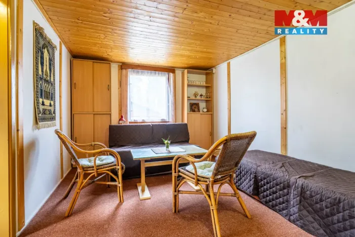 Prodej chaty, Jesenice, U Velkého rybníka, 27 m2