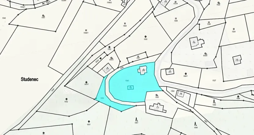 Dražba garáže, Oloví, 27 m2