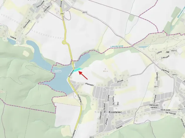 Dražba lesa, Zlín, 6641 m2