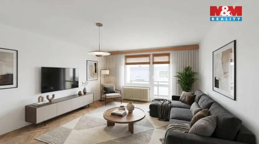 Prodej bytu 3+1, Opatovice nad Labem, Růžová, 67 m2