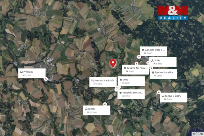 Prodej rodinného domu, Velká Losenice - Pořežín, 86 m2