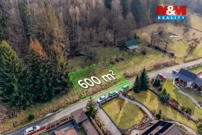 Prodej pozemku pro bydlení, Bystřička, 600 m2