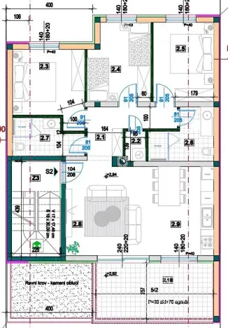 Prodej bytu 4+kk, Medulin, Chorvatsko, 89 m2