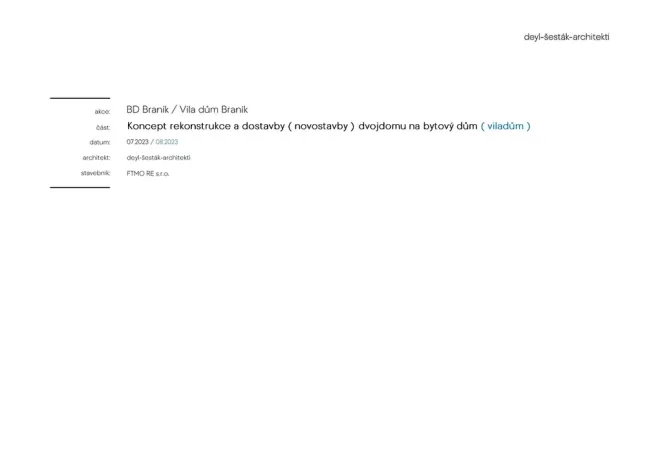 Prodej činžovního domu, Praha - Braník, U družstva Práce, 260 m2