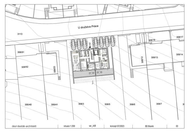 Prodej činžovního domu, Praha - Braník, U družstva Práce, 260 m2