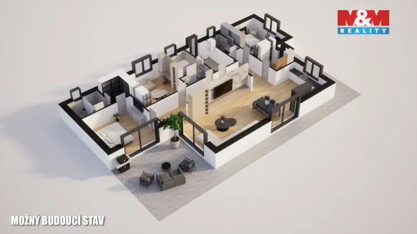 Prodej rodinného domu, Jenštejn, Za zahradami, 153 m2