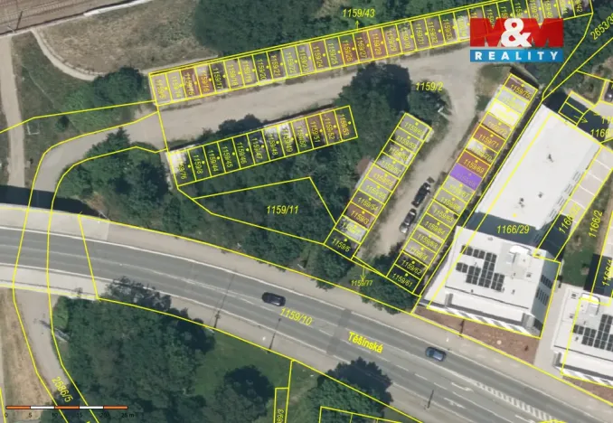 Pronájem garáže, Plzeň, Těšínská, 19 m2