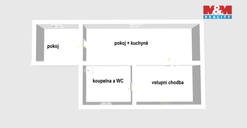 Prodej rodinného domu, Onomyšl - Miletín, 80 m2